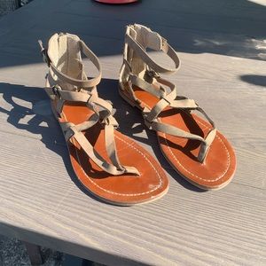 Women’s G By Guess Gray Sandals